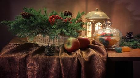 Christmas Glow Midwinter Magic Festivities wallpaper