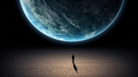 Alone in the universe wallpaper