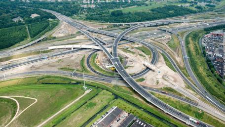 The Vaanplein Junction (A15 Motorway & A29 Motorway) wallpaper
