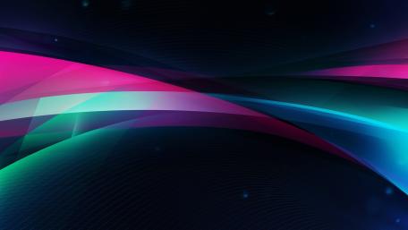 Vibrant Neon Waves in Digital Harmony wallpaper