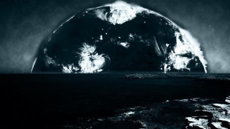 Mysterious Celestial World Awaits Exploration wallpaper