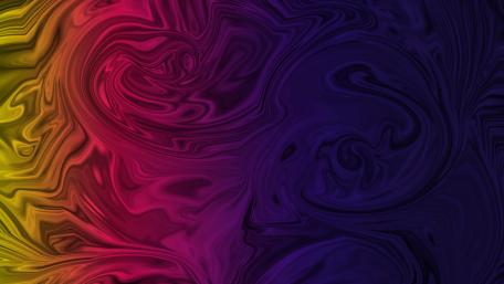 Vibrant Liquid Swirls in Gradient Colors wallpaper