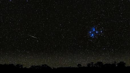 Starry Night's Celestial Splendor wallpaper