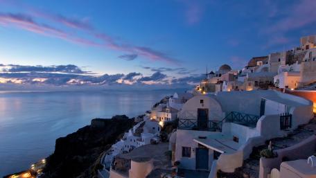 Oia, Santorini wallpaper