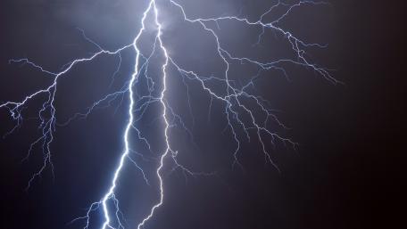Electric Veins of the Night Sky wallpaper