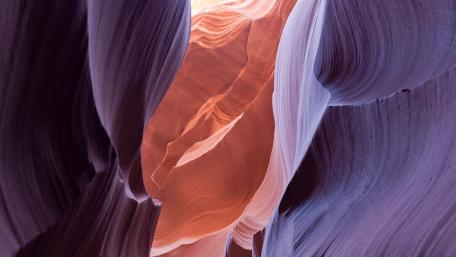 Stunning Antelope Canyon Rock Formation Wallpaper wallpaper