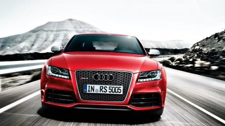 Red Audi R8 wallpaper