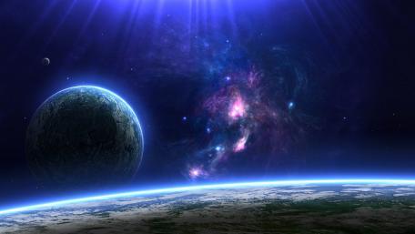 Mystical Orbital Perspective wallpaper
