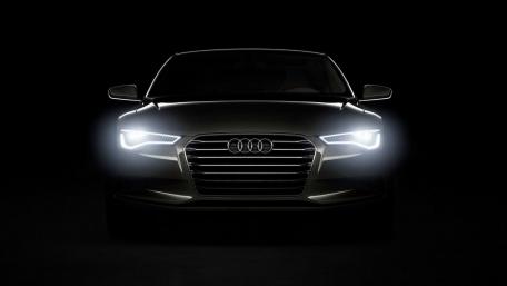 Sleek Audi Elegance in Darkness wallpaper
