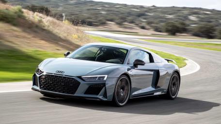 Sleek Audi R8 on the Open Road wallpaper
