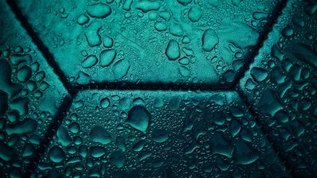 Wet Football wallpaper