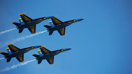 Blue Angels in Precision Flight wallpaper