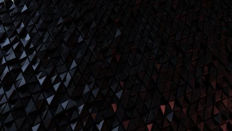 3D black triangles wallpaper