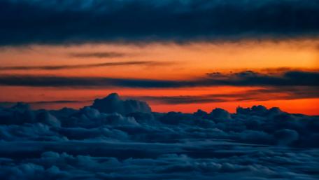 Sea of clouds wallpaper