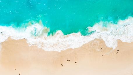 Waves, seaside, beach wallpaper