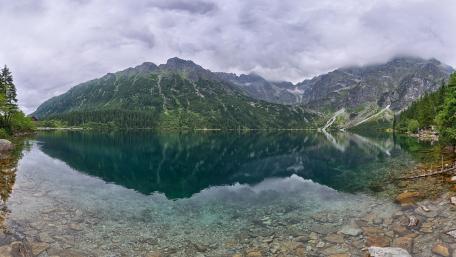 Morskie Oko Lake, Tatra Mountains wallpaper