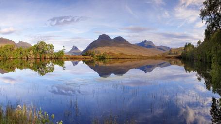Fionn Loch, Scotland wallpaper