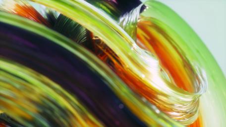 Vibrant Waves of Candy Colors wallpaper
