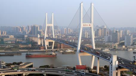 Nanpu Bridge wallpaper