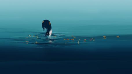 Solitude in Still Waters wallpaper