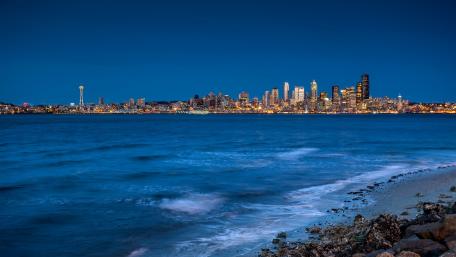 Seattle skyline wallpaper