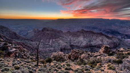 Grand Canyon National Park panoramic view wallpaper
