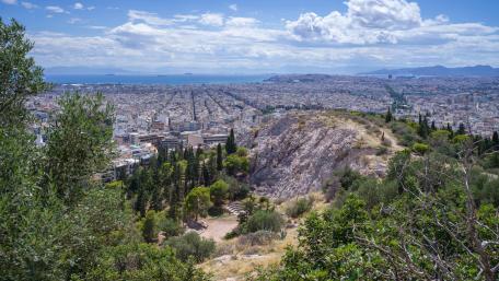 Filopappou Hill in Athens wallpaper