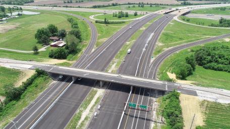 Interchange in Illinois wallpaper