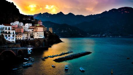 Positano wallpaper