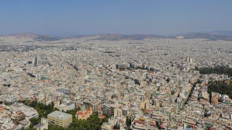Panorama from Mount Lycabettus wallpaper