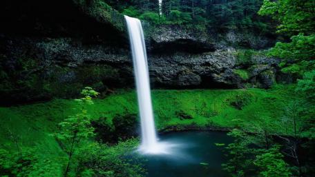 Silver Falls State Park, South Falls wallpaper