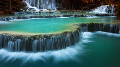 Erawan Falls, Erawan National Park wallpaper