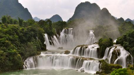 Ban Gioc Waterfall, Vietnam wallpaper