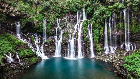 Cascade de Grand Galet wallpaper