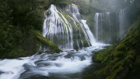 Panther Creek Falls wallpaper