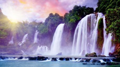 Ban Gioc Waterfall wallpaper