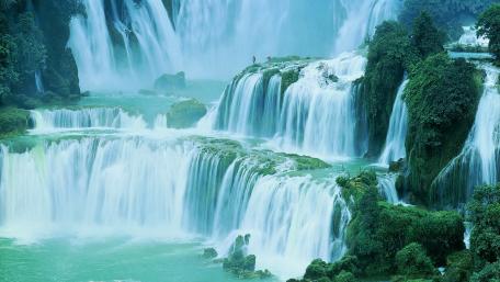 Ban Gioc Waterfall wallpaper