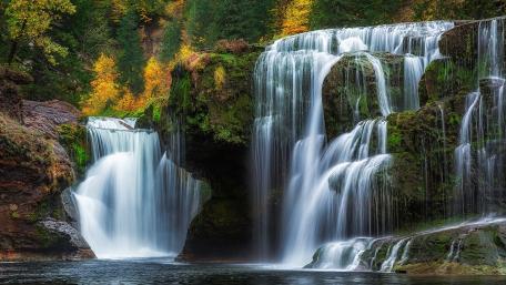 Lower Lewis River Falls wallpaper