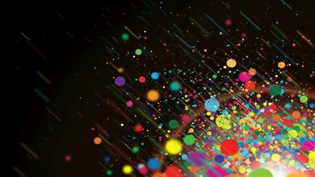 Color Bubbles wallpaper
