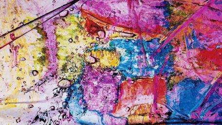 Vibrant Abstract Art for Bold Spaces wallpaper