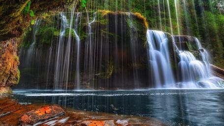 Lower Lewis River Falls wallpaper