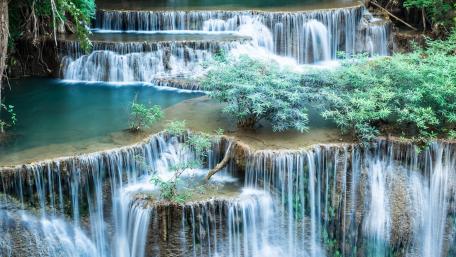 Erawan Falls, Thailand wallpaper