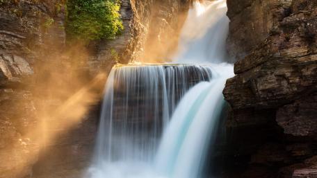 St.Mary Falls, Glacier National Park wallpaper