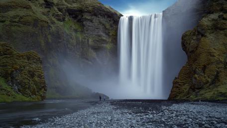 Skógafoss, Iceland wallpaper