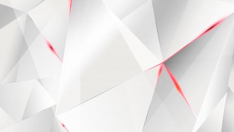 3D White and red triangles wallpaper