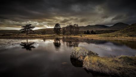 Mystic Reflections in the Wilderness wallpaper