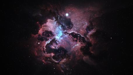 Galactic Wonder Nature's Celestial Canvas wallpaper