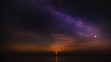 Milky way astro photography wallpaper