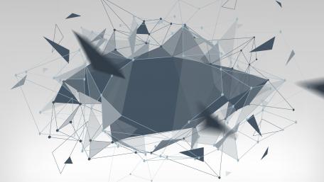 Geometric Complexity in Monochrome wallpaper