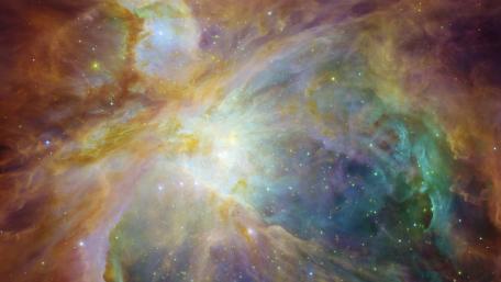 Celestial Wonder of the Nebula wallpaper